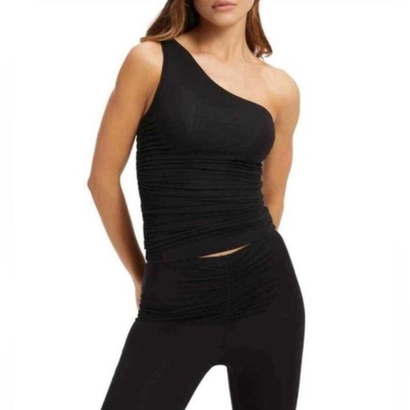 NWT Bundle - Good American - NWT Bodysuit and NWT Good Touch Ruched One Shoulder - Picture 3 of 7